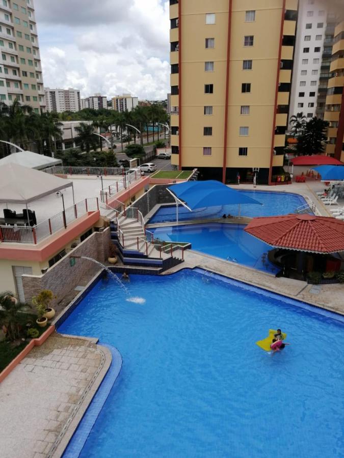 Caldas Novas - Go - Apartamento Parque Das Aguas Quentes Bloco 1 - Em Frente Clube Prive Ngoại thất bức ảnh