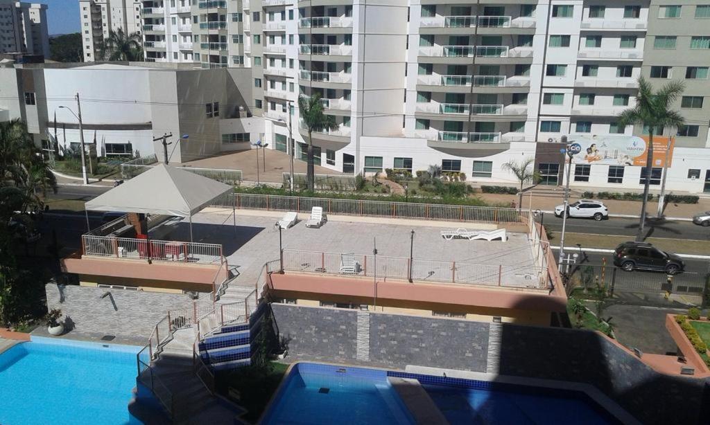 Caldas Novas - Go - Apartamento Parque Das Aguas Quentes Bloco 1 - Em Frente Clube Prive Ngoại thất bức ảnh